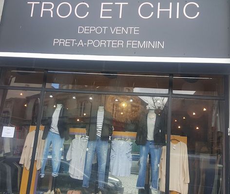 Image boutique "Troc et chic" dépôt-vente à Nantes