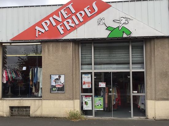 Image boutique "Apivet" friperie à Angers
