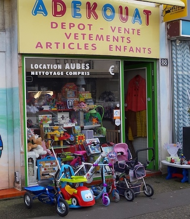 Image boutique "AD Kouat" dépôt-vente au Havre.