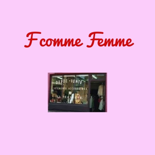 Image boutique dépôt-vente de vêtements de seconde main haut de gamme à Dijon F comme Femme