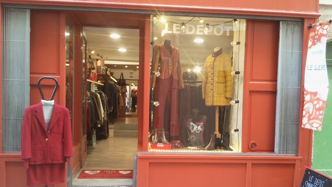 Image boutique le dépôt dépôt-vente de vêtements de seconde main à Toulon